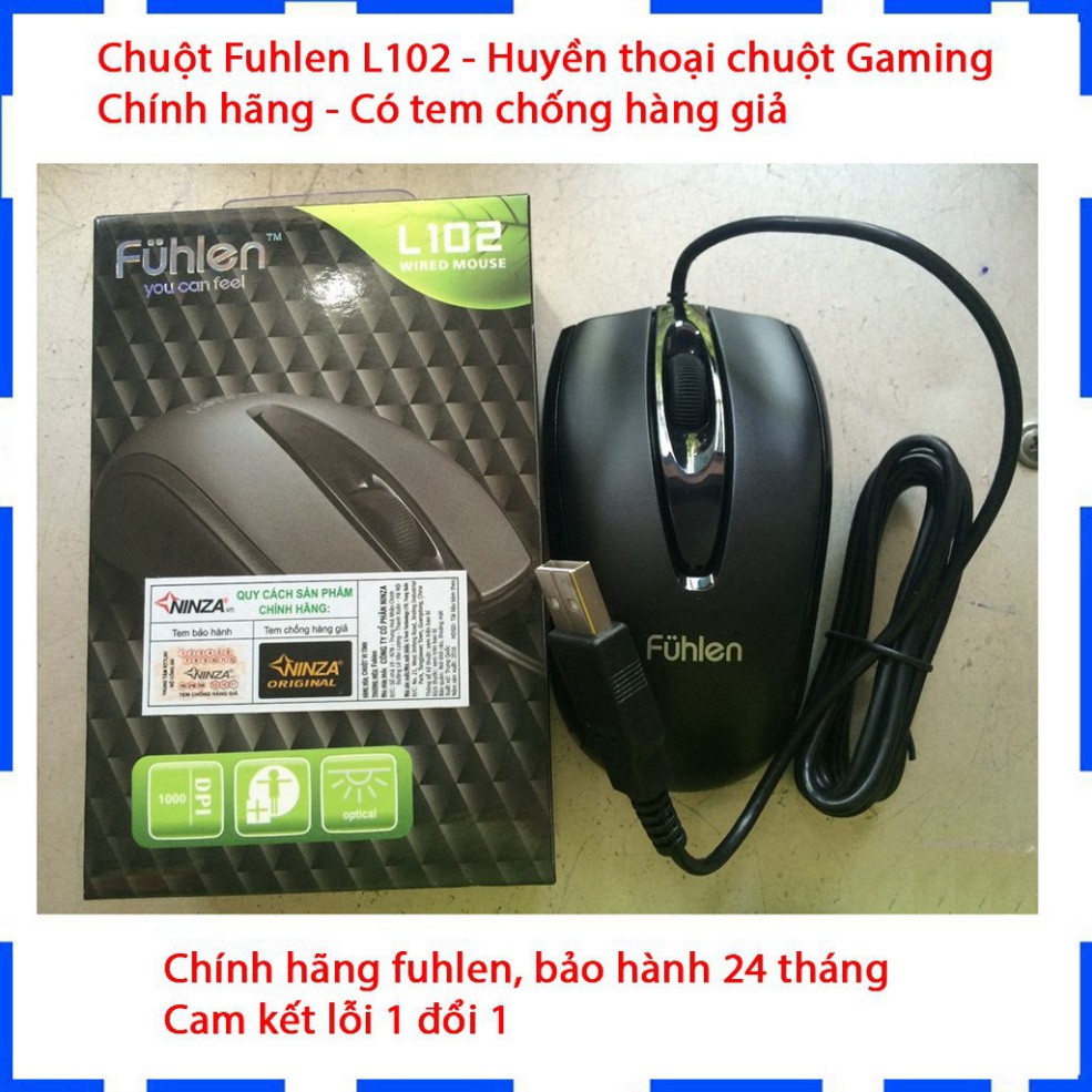 Hộp Chuột Tem ninza chính hãng Bảo hành 24 tháng