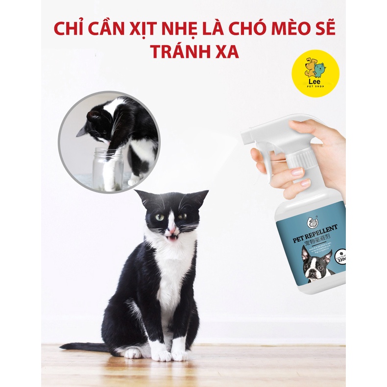 XỊT NGĂN CHẶN CHÓ, MÈO PHÓNG ẾU BỪA BÃI,CẮN PHÁ BỪA BÃI  - CHÍNH HÃNG