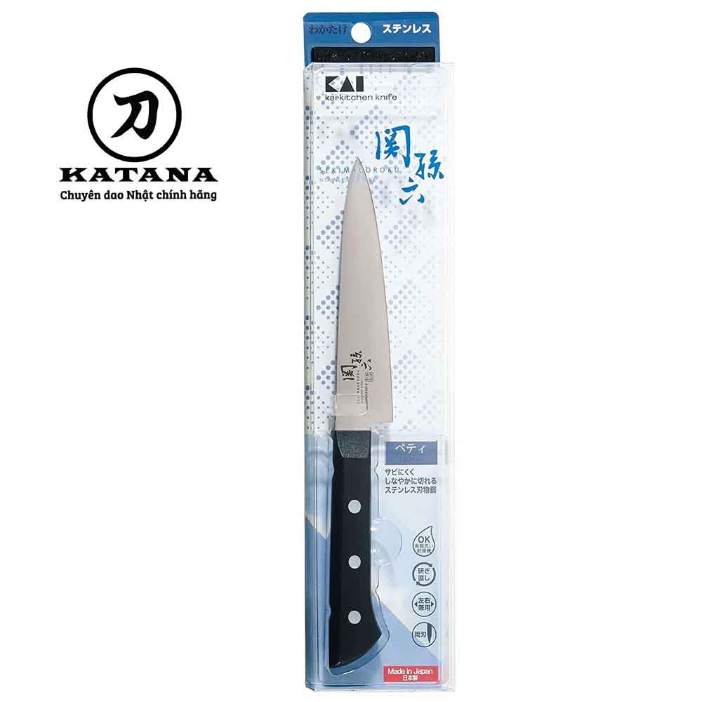 Dao bếp Nhật cao cấp KAI Wakatake Petty AB5423 (120mm)