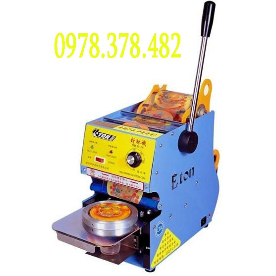 Máy dán miệng ly E-ton D6