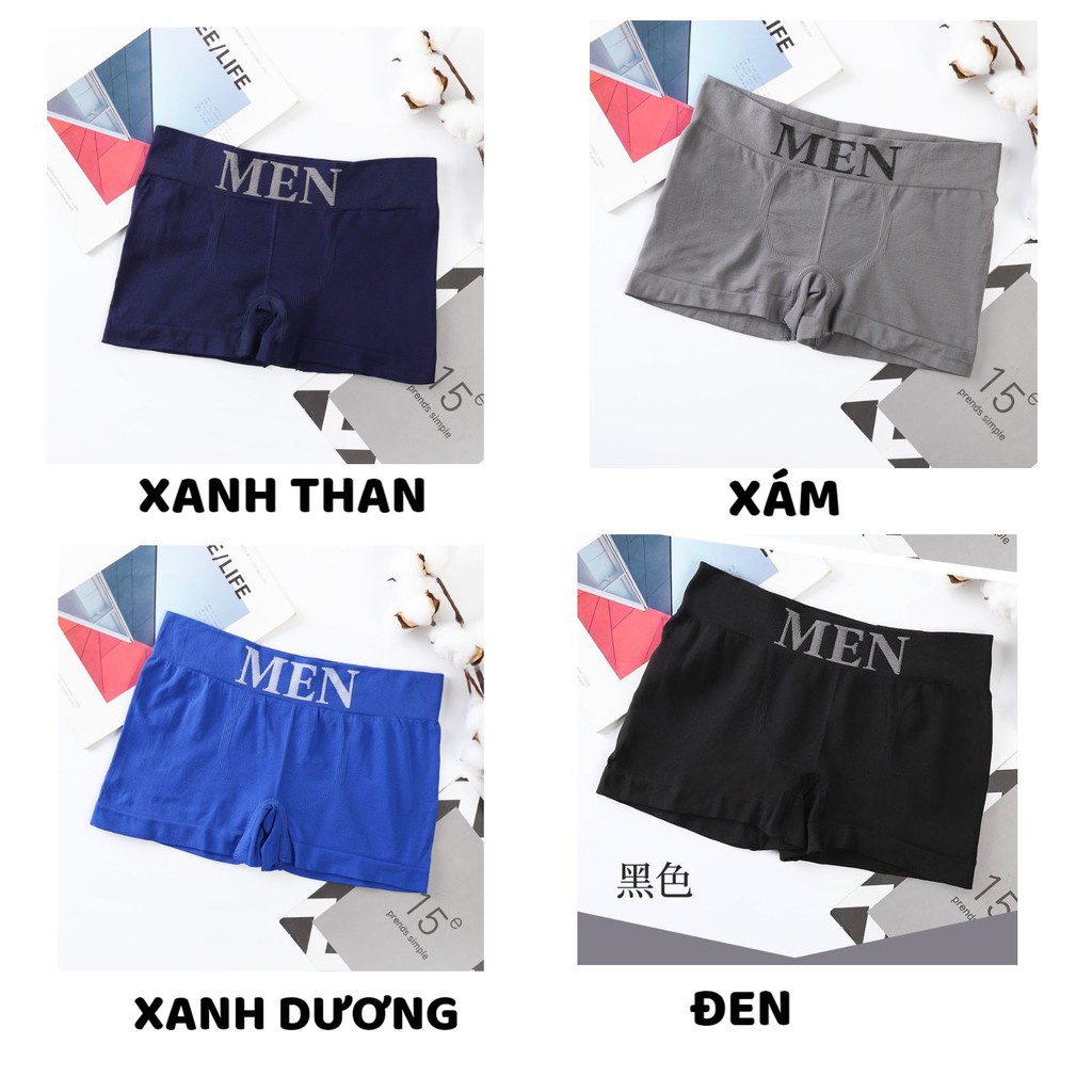 Quần Sịp Đùi Nam co giãn thoáng mát cao cấp cottonn 100% mã MEN