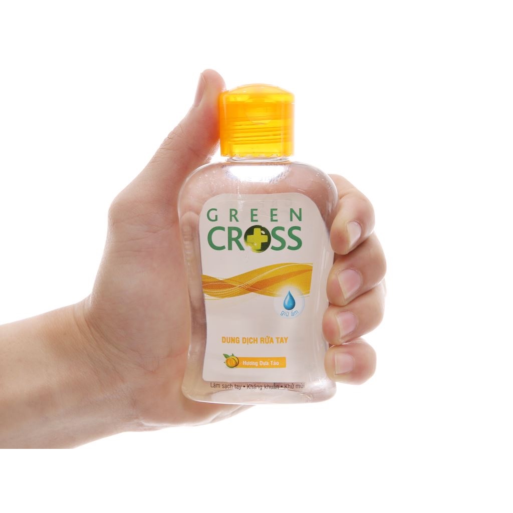 Dung Dịch Rửa Tay GreenCross Hương Dưa Táo 100ML