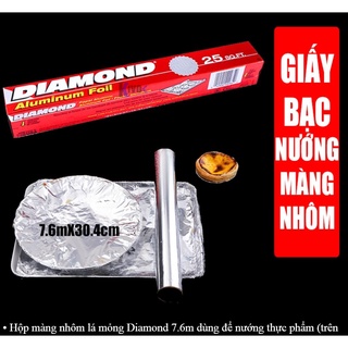 Mua Màng Nhôm Nướng Thực Phẩm Diamond (7.62 m x 30 4 cm) -  (giấy bạc) nướng thức ăn chịu nhiệt cao cấp của Mỹ