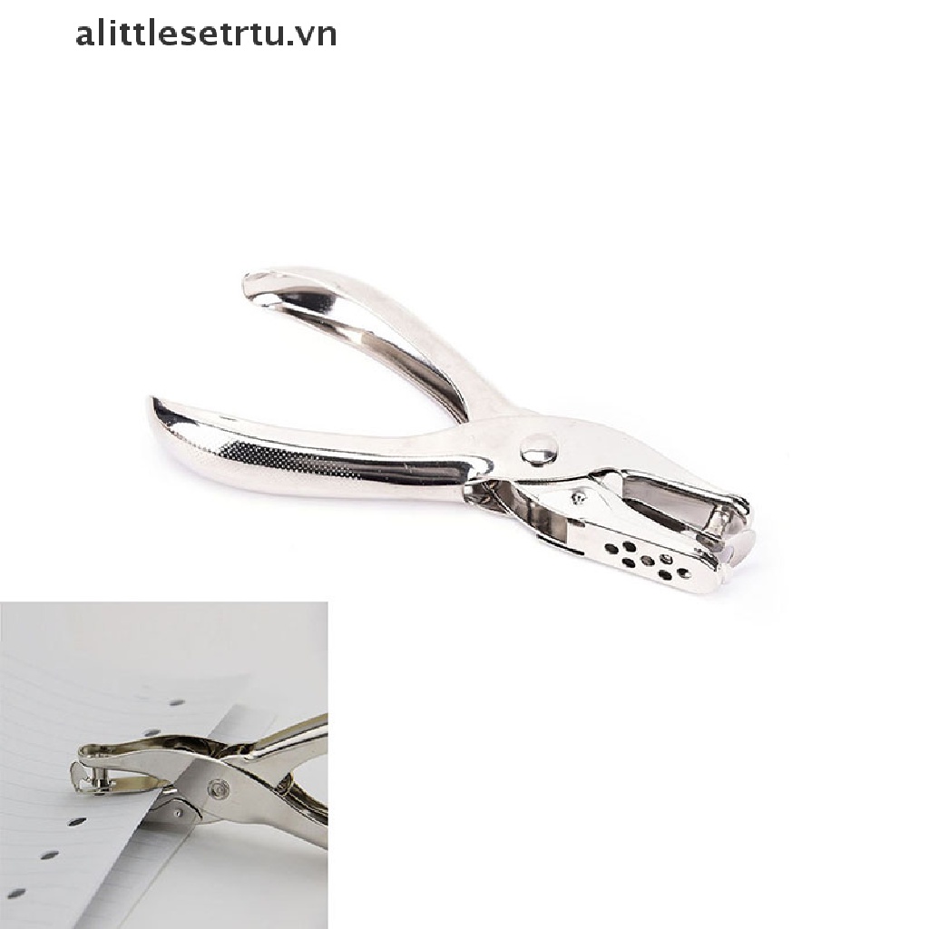 Kìm Bấm Lỗ Đơn 8 Trang Bằng Kim Loại Làm Scrapbook