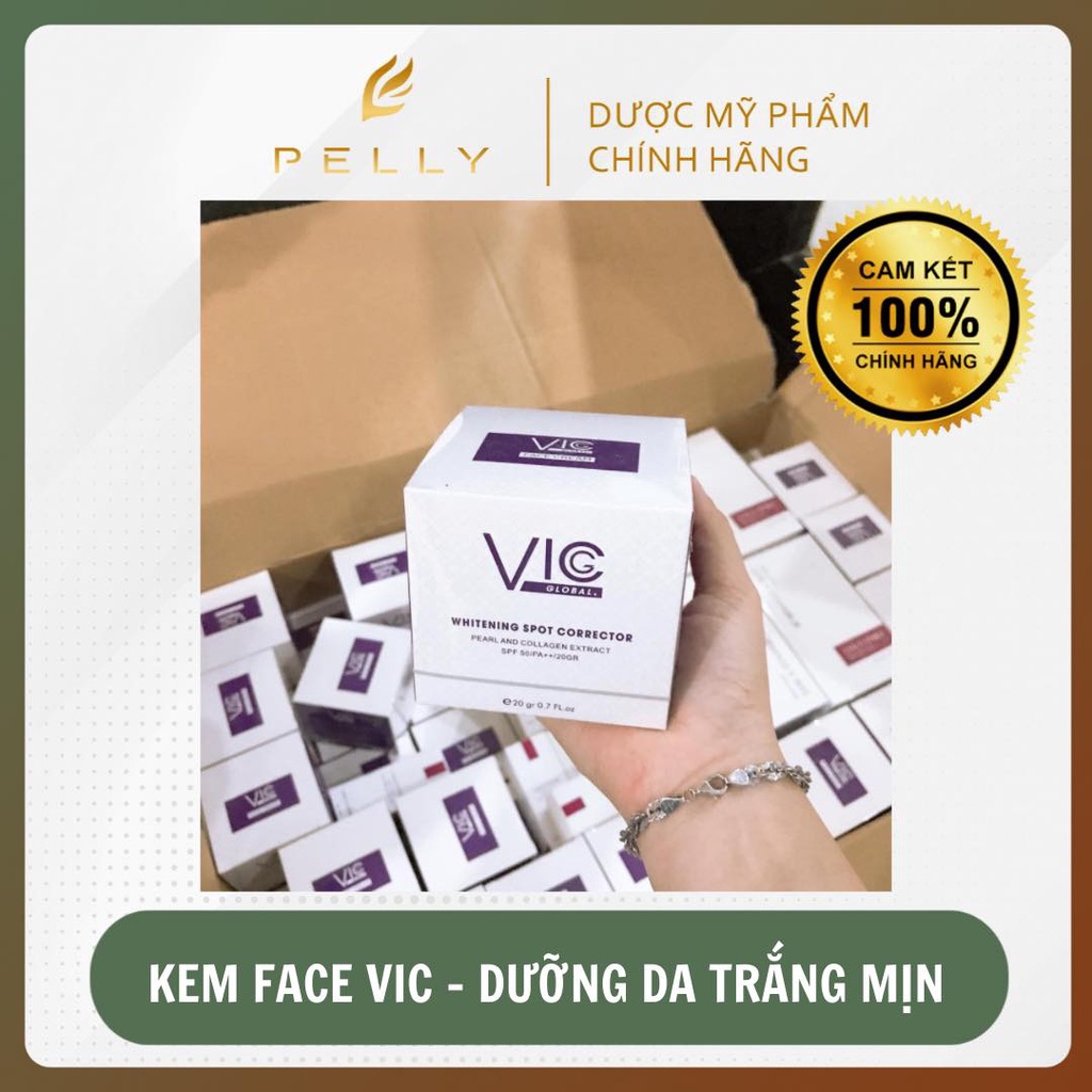 Kem Face Vic - Dưỡng Da Trắng Mịn