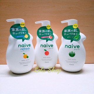 Sữa Tắm Cho Cả Gia Đình Kracie Naive Nhật Bản 530ml