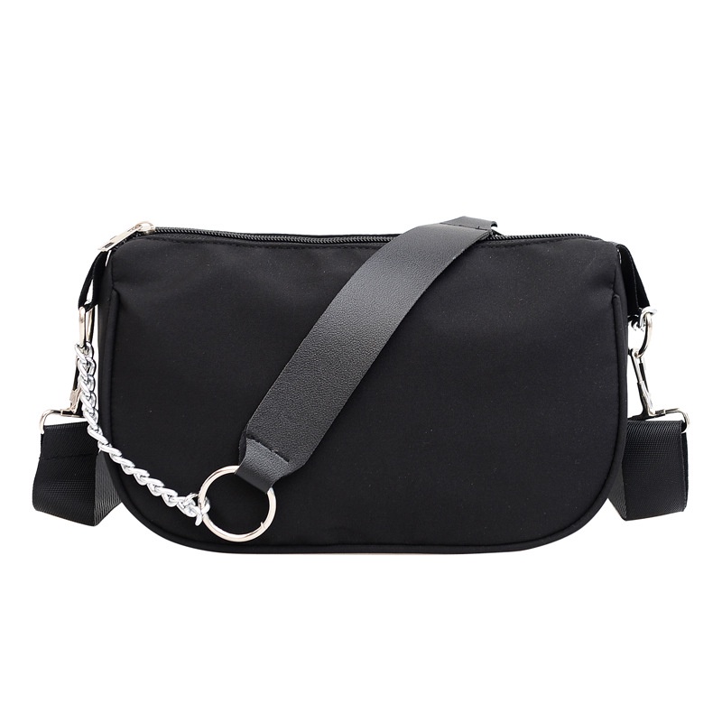 Túi đeo dưới cánh tay Bằng Vải Nylon Phong Cách Retro Đơn Giản Hàng Mới Dành Cho Bạn Nữ