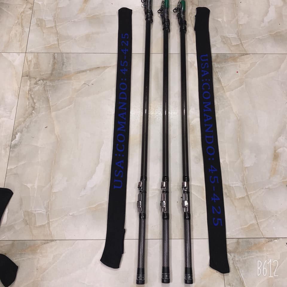 Cần lục câu xa bờ USA COMANDO độ cứng 45 hàng  hót