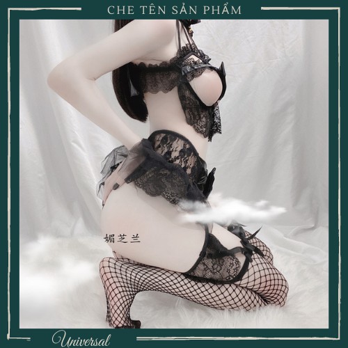 Cosplay Sexy Cánh Quỷ Dễ Thương - Đồ Lót Ren Sexy - Bộ Đồ Ngủ UNIVERSALXXX - DLR04 | BigBuy360 - bigbuy360.vn