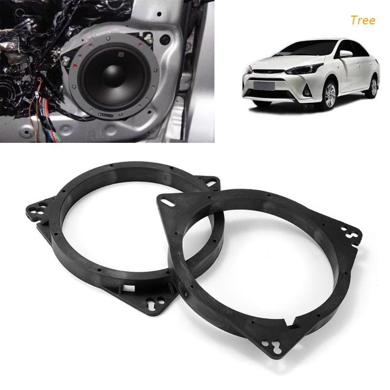 Set 2 Vòng Đệm Loa 6.5 Inch Chuyên Dụng Cho Xe Hơi Chery A3 Tiggo Emgrand