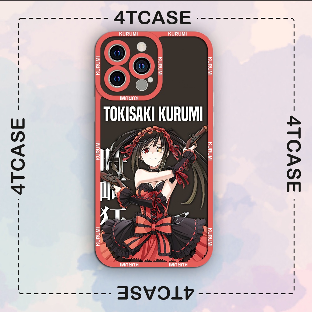 Ốp lưng iphone cạnh vuông ốp trong kurumi 6/6plus/6s/6splus/7/7plus/8/8plus/x/xr/xs/11/12/13/pro/max/plus/promax