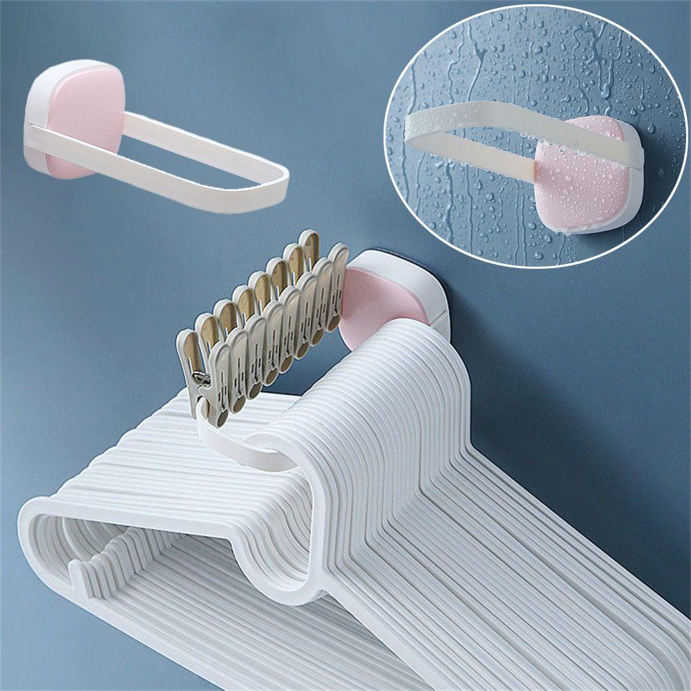 MUVAKO Móc Treo Quần Áo Gắn Tường Đa Năng Tiện Dụng