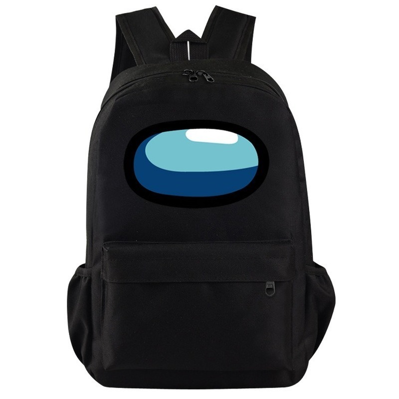 Among Us Games Peripheral Fashion Canvas Zipper Casual Backpack