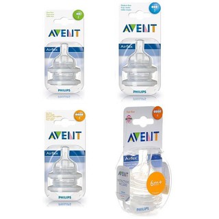 Ty bình sữa avent classic số 4 2 cái / vỉ v554