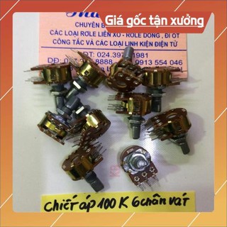 [FreeShip<3] Chiết áp có 6 chân /100 k vát đầu giá cho 10 chiếc [ShopUyTín]