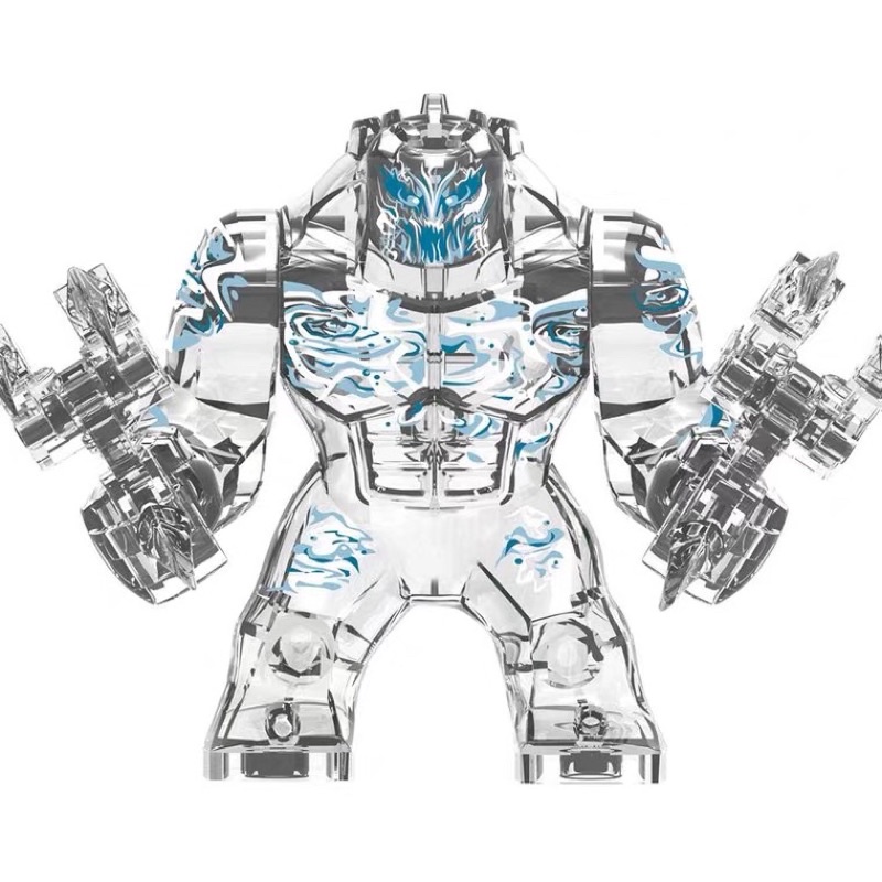 Mô hình LEGO Marvel các nguyên tố Elementals để trang trí bàn học, Kệ sách, Góc Gaming,...