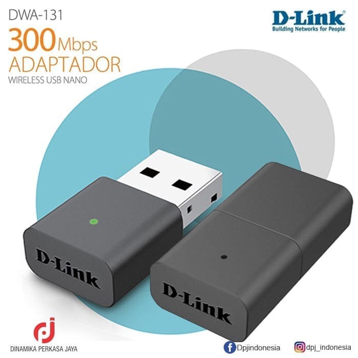 Bộ Chuyển Đổi Usb Không Dây Nano D-Link Dwa-131 N300