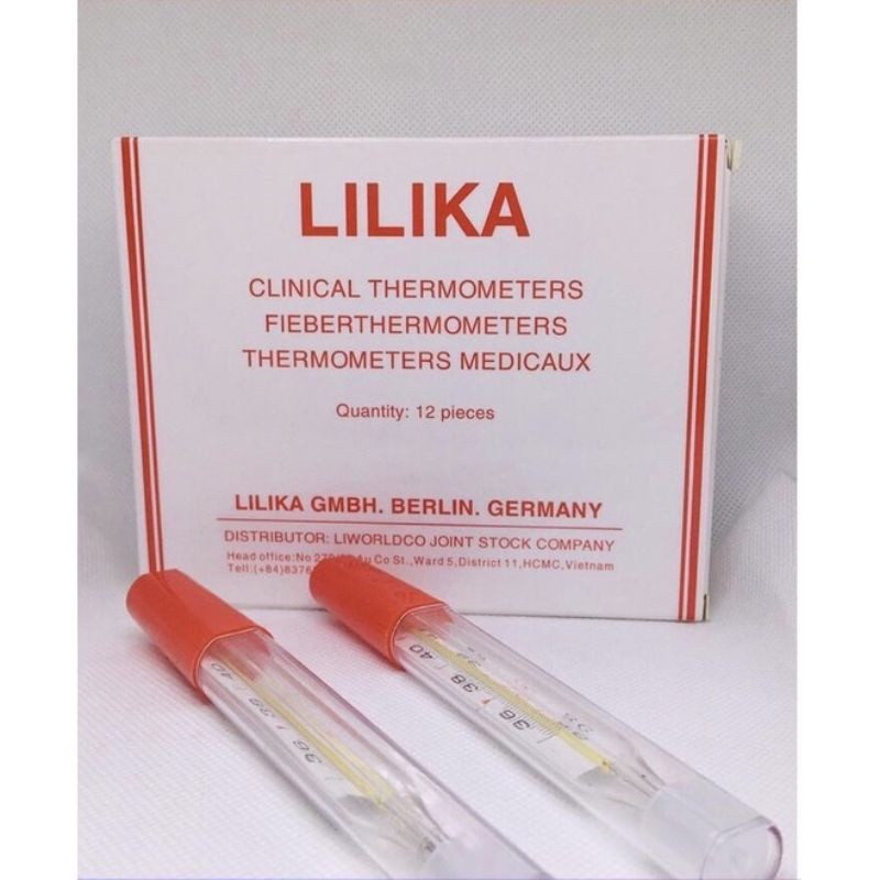 Nhiệt kế thuy ngân LILIKA ĐỨC H/1c