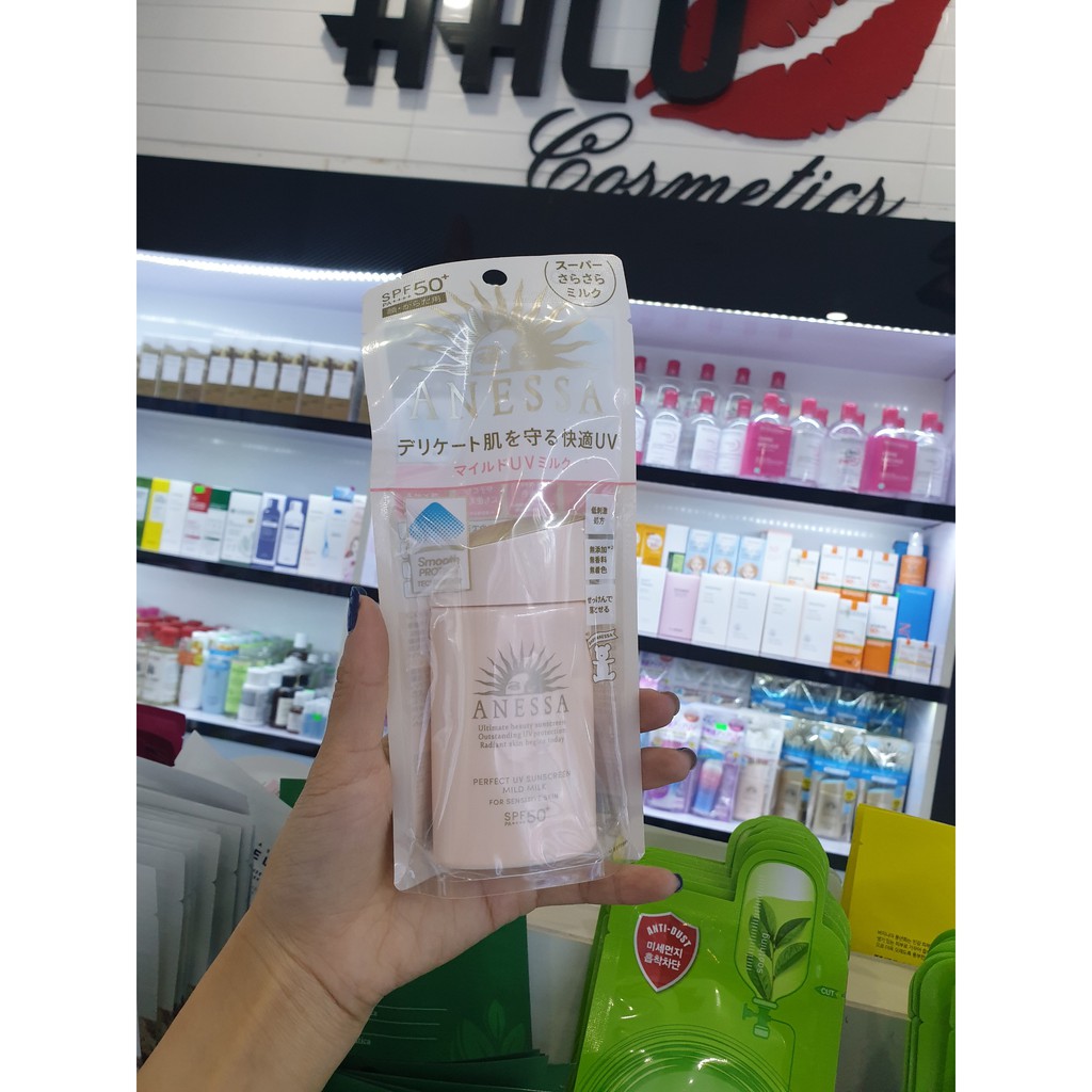 Kem chống nắng Anessa Shiseido Perfect UV Sunscreen Skincare Milk 60ml