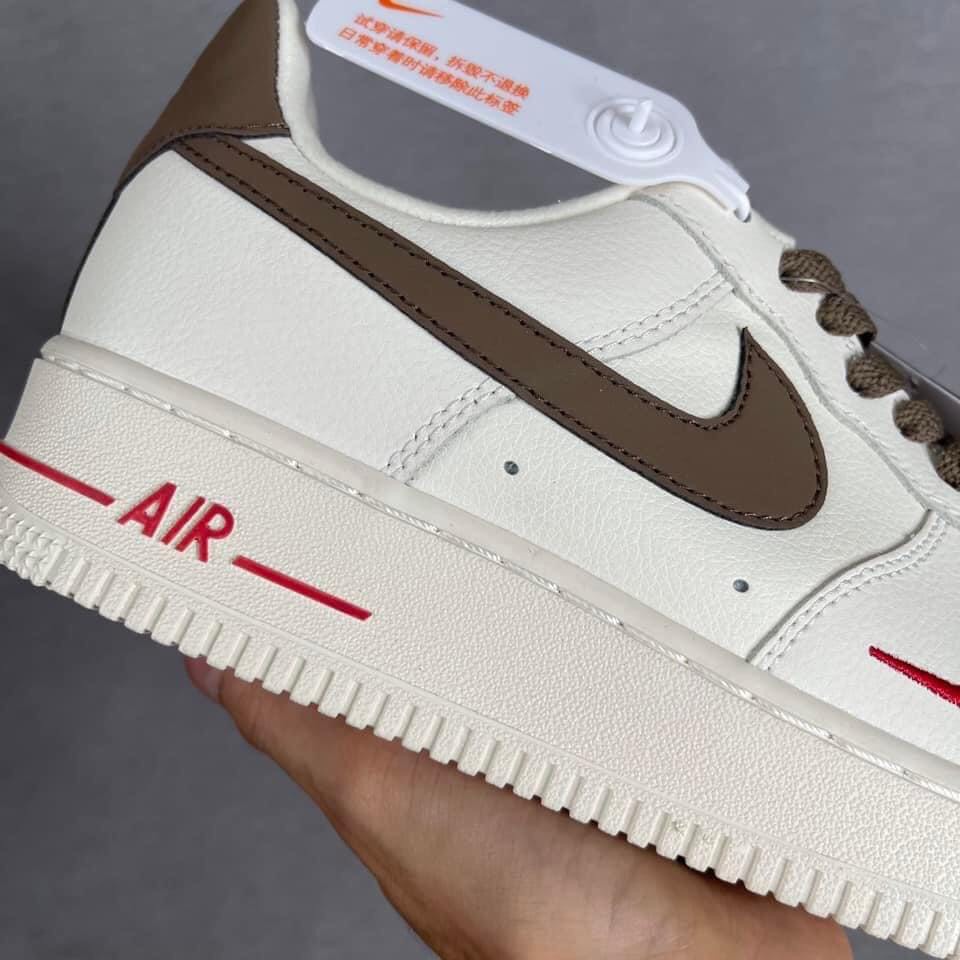 Giày Nike_Air Force 1 Nam Nữ, Giày AF1 Vệt Nâu Hàng Đẹp Full Box Đủ Size 36-43 Full Box, Bill