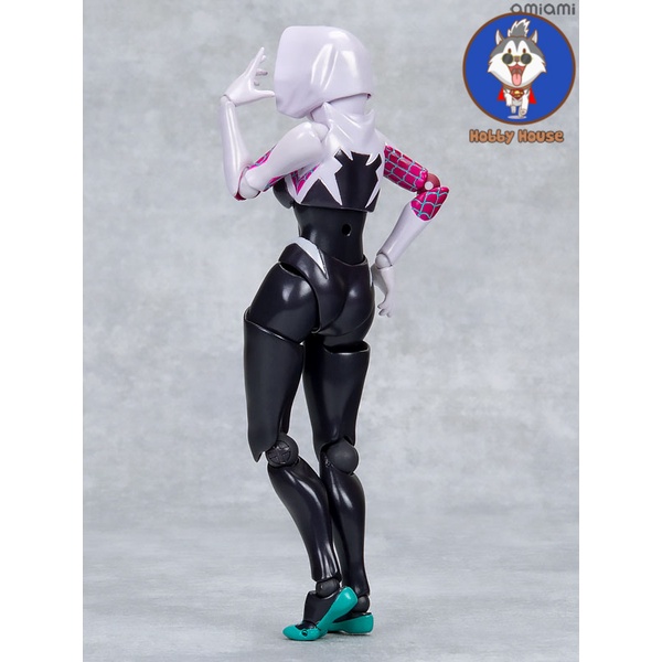 Mô Hình Chính Hãng Spider Gwen Amazing Yamaguchi No.004 Spider man series