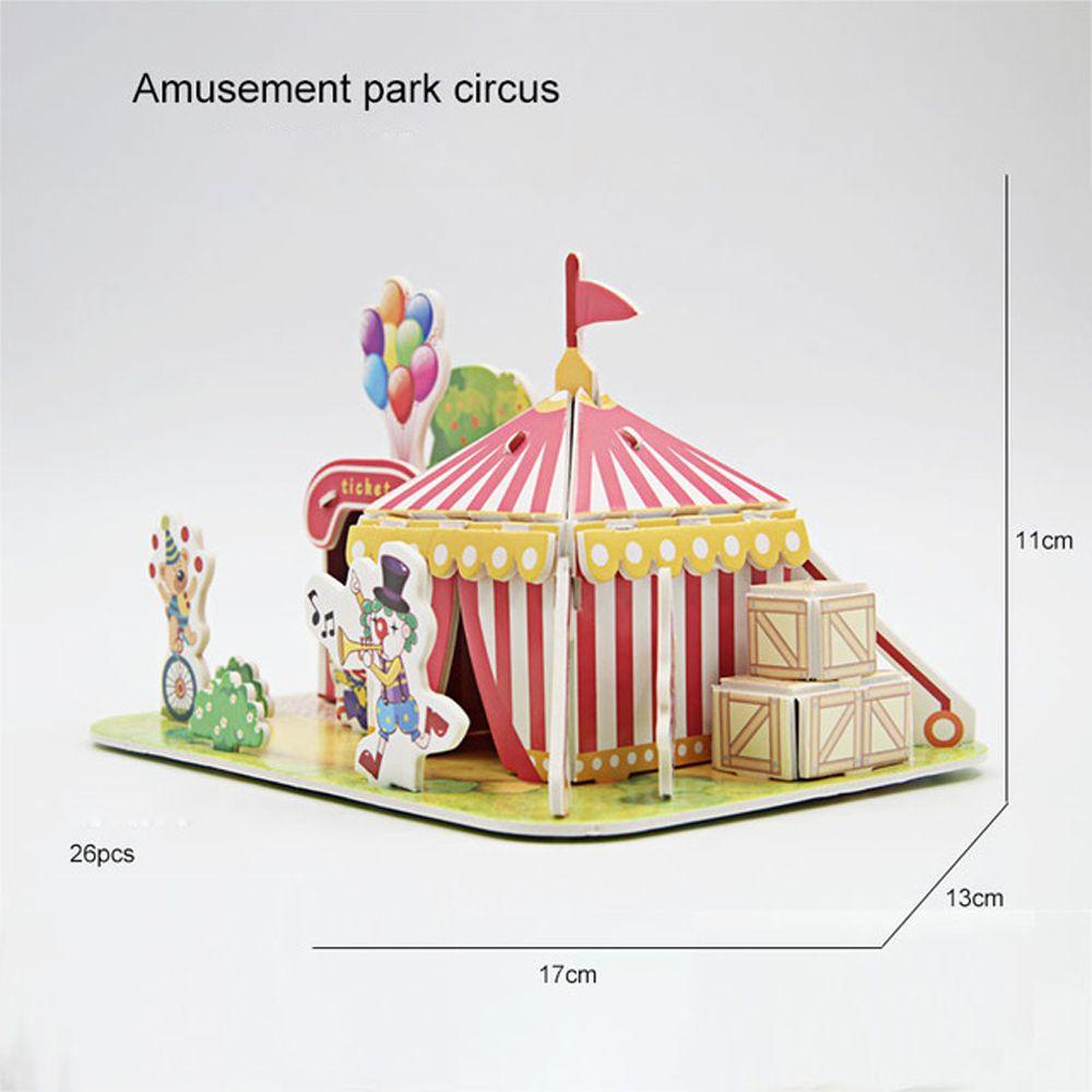 Mô Hình Lắp Ráp Công Viên 3D Sáng Tạo REBUY1 Cho Bé