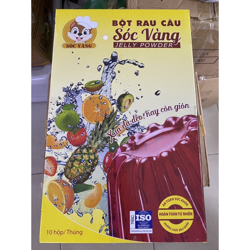 Bột rau câu Sóc vàng