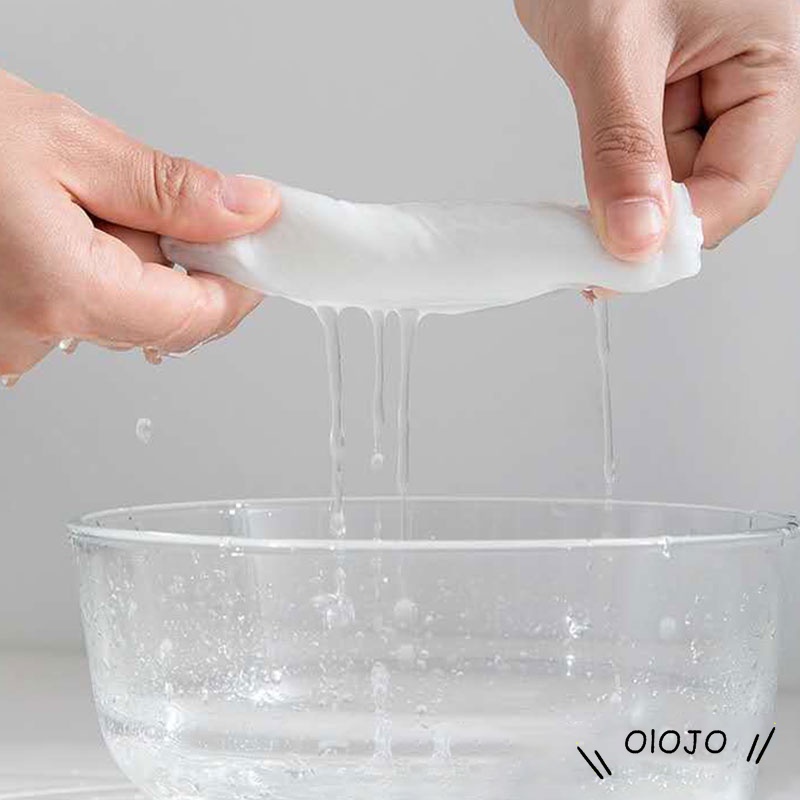khăn lau mặt dạng nén bằng vải không dệt dùng một lần tiện lợi khi đi du lịch