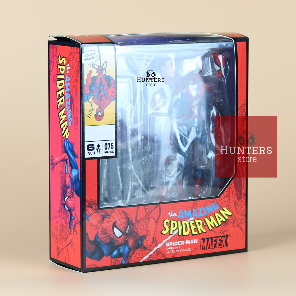 Mô hình Spider Man Mafex Comic Ver