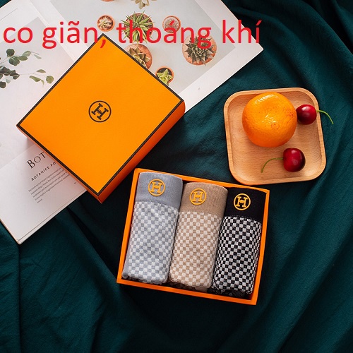 Combo 3 Quần xịt Lót, Đùi Nam Chữ HHHH