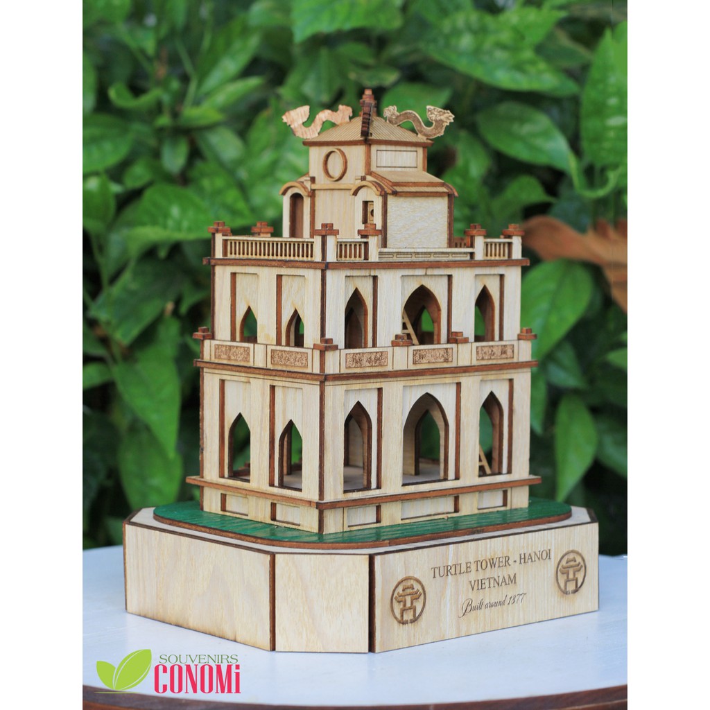 Mô hình tháp Rùa Hà Nội (3D) - CONOMi