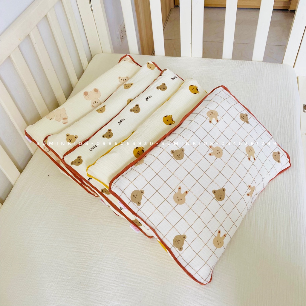 Gối xô cho bé, gối đầu cho bé, gối nằm cho bé từ 0 - 5 tuổi