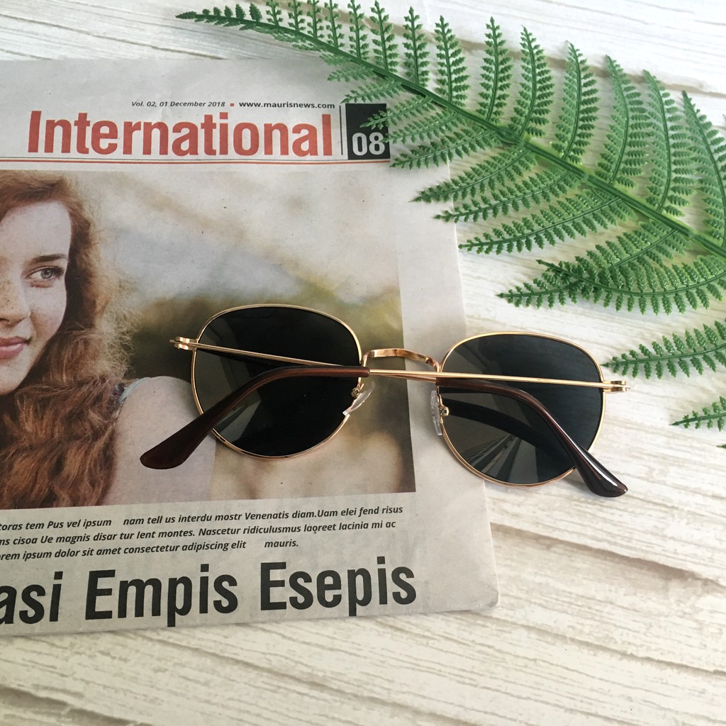 Kính Tròn Nam Nữ Phong Cách Thầy Bói Tinh Nghịch | BigBuy360 - bigbuy360.vn