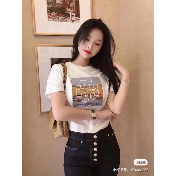 ‼️Rẻ nhất Shopee‼️Áo thun Tory Burch dư xịn