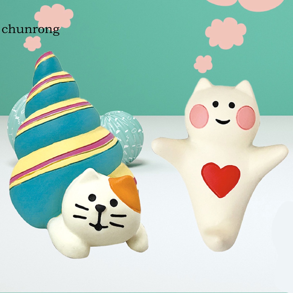 Cr Mô Hình Chú Mèo Mini Đáng Yêu Chống Mài Mòn
