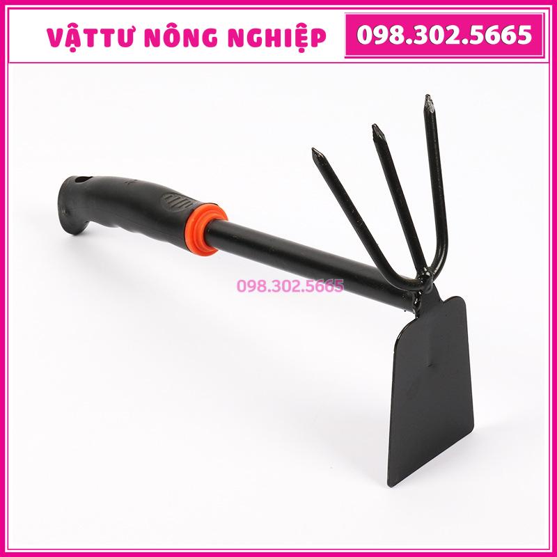 Dụng cụ làm vườn cuốc, cào 2 trong 1 dài 30cm tiện dụng rẻ nhất, tốt nhất thị trường