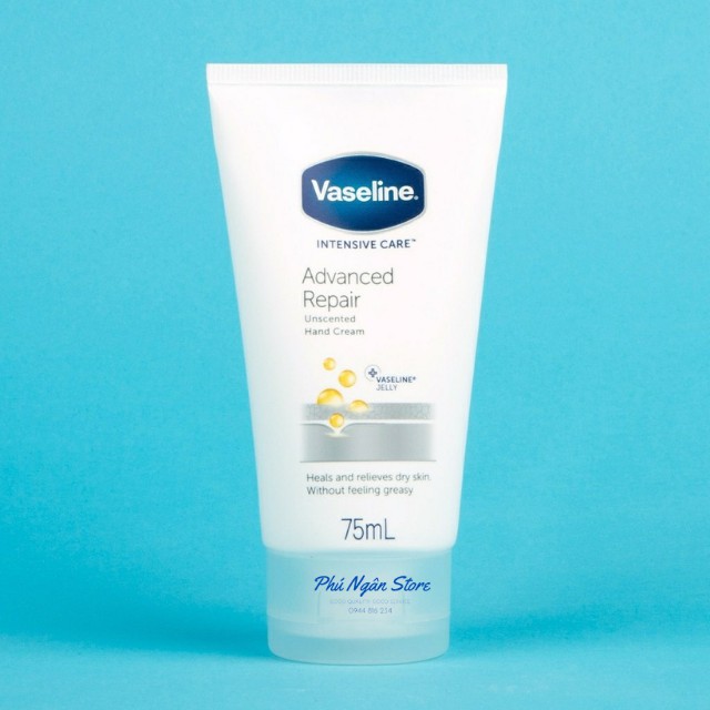 Kem dưỡng da tay và móng Vaseline Intensive Care Hà Lan 75ml