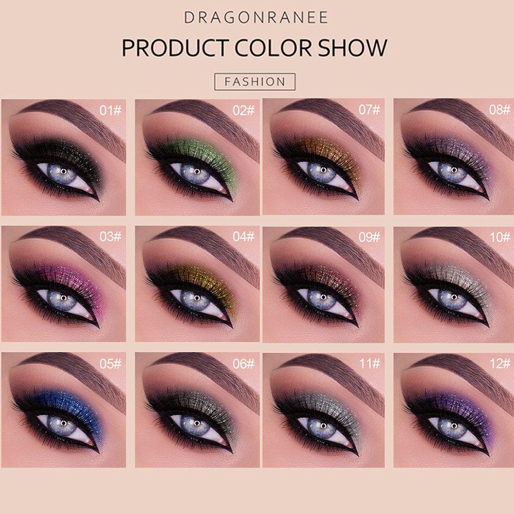 Phấn Mắt Dạng Thỏi 12 Màu Tùy Chọn Lâu Trôi Tiện Dụng