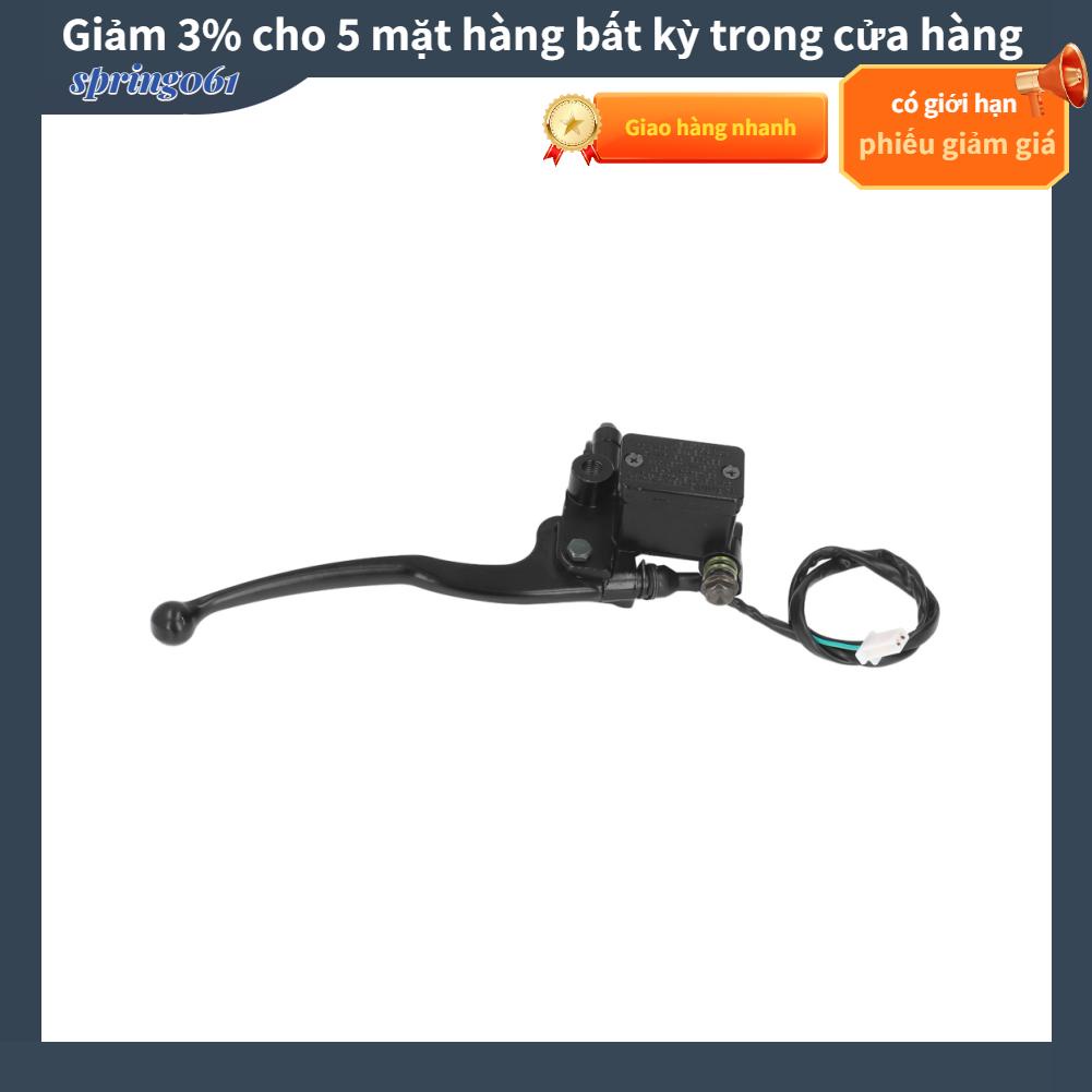 Spring061 22mm Hydraulic Brake Master Lever Right Hand with Cable Replacement for CRF50 CRF70 CRF80 XR50 XR70 Pit Bike