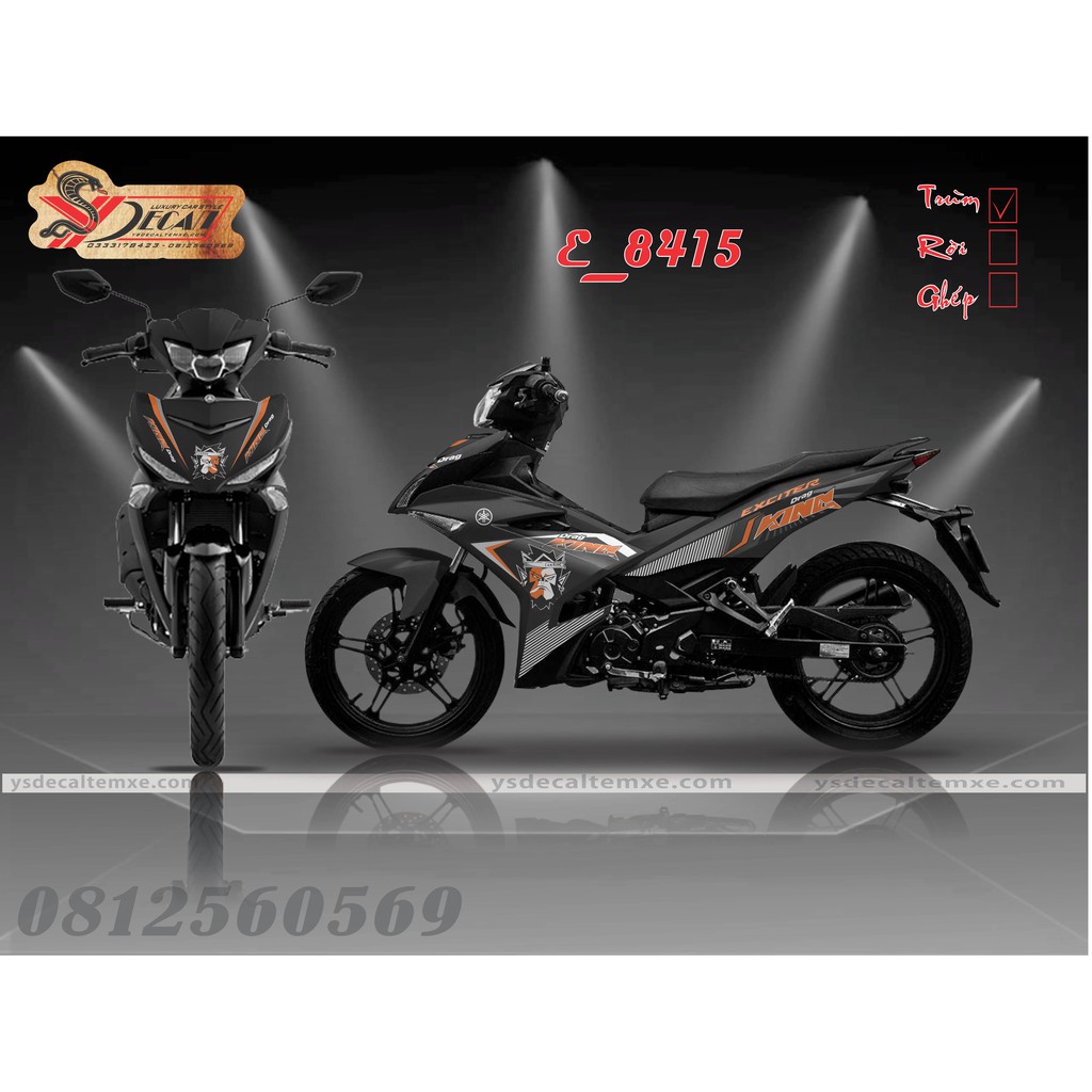 Tem Rời Xe EXCITER 150 Kingdrag
