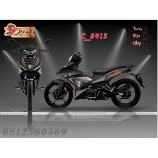 Tem rời xe exciter 150 kingdrag