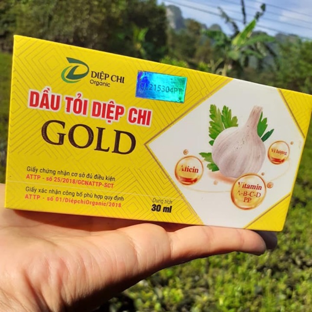 DẦU TỎI DIỆP CHI