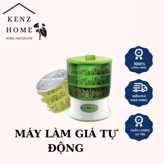 Máy làm giá đỗ tại nhà 3 tầng tự động - thuận tiện làm giá đỗ rau mầm Lỗi 1 đổi 1 14 ngày