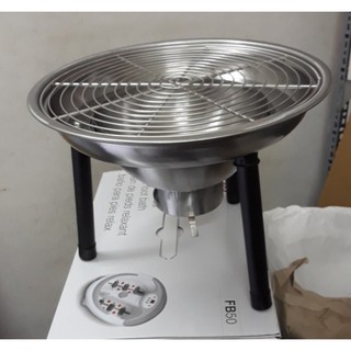 Bếp nướng than hoa chất liệu inox , bếp nướng 3 chân Phù Đổng