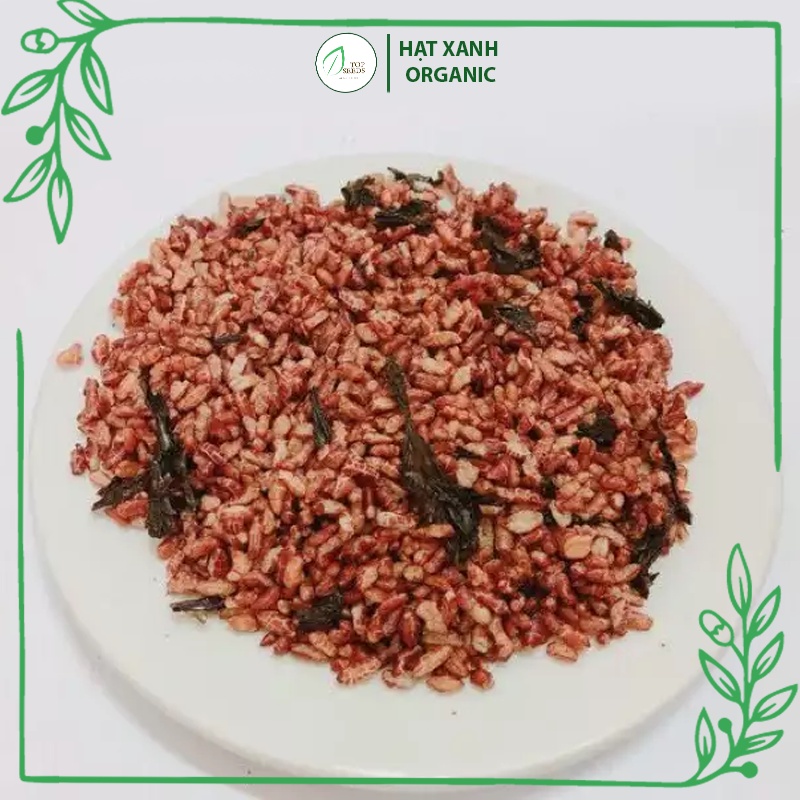 Gạo Lứt Sấy Rong Biển Giòn Tan Ăn Liền Hàng Mới Nhất Túi 500g