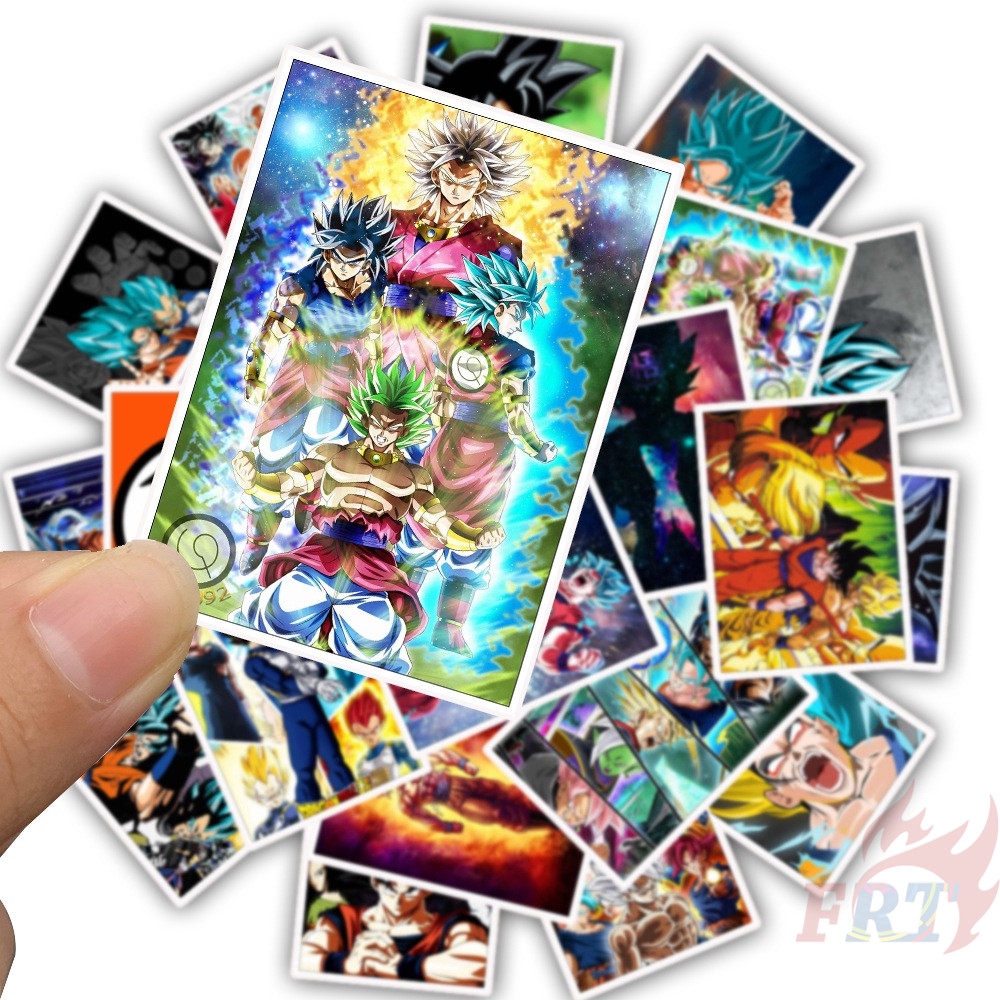 ❉ Dragon Ball Mini Poster Stickers ❉ 25Pcs/Set Anime DIY Fashion Luggage Laptop Skateboard Doodle Stickers