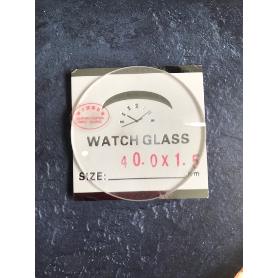 Mặt Kính Cong và Phẳng Tráng Sapphire Đủ Size Dành Cho Đồng Hồ