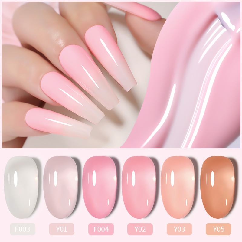 Sơn móng tay BORN PRETTY dạng Gel UV thể tích 7ml nhiều màu sắc Sơn móng tay màu hồng thạch