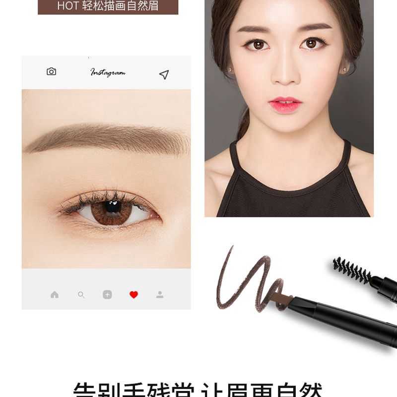 [Hàng mới về] Bút chì kẻ lông mày tự nhiên dạng xoay chống thấm nước và chống thấm mồ hôi dành cho trang điểm | BigBuy360 - bigbuy360.vn