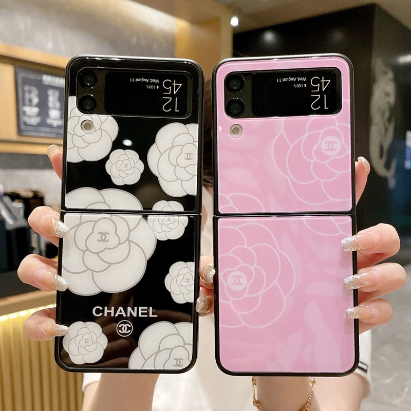 Ốp Điện Thoại PC Cứng In Họa Tiết Hoa Thời Trang Cho Samsung Galaxy Z Flip 3 Samsung Z Flip 3